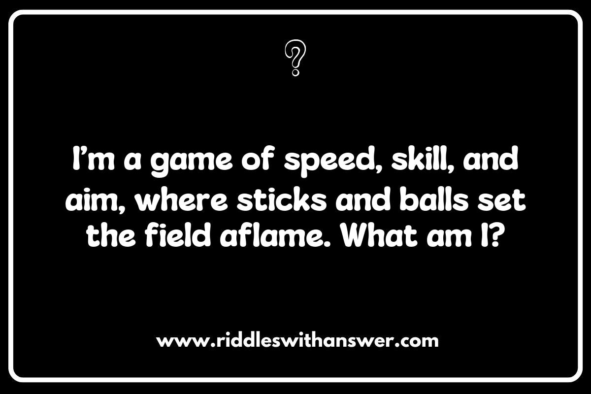 Advanced Lacrosse Riddles: A Test for Seasoned Players Advanced Lacrosse Riddles: A Test for Seasoned Players