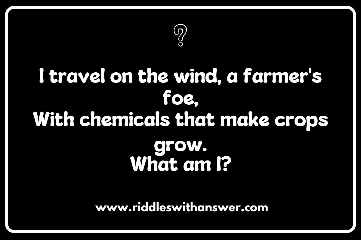 Agricultural Pollution Riddles: Fields of Mystery in Farming Practices Agricultural Pollution Riddles: Fields of Mystery in Farming Practices