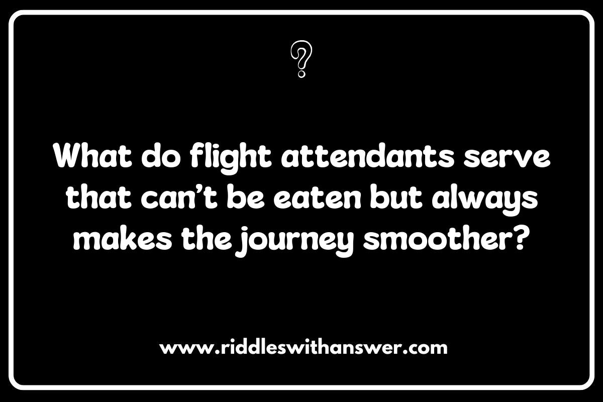 Cabin Crew Quirks: Engaging Flight Attendant Riddles Cabin Crew Quirks: Engaging Flight Attendant Riddles