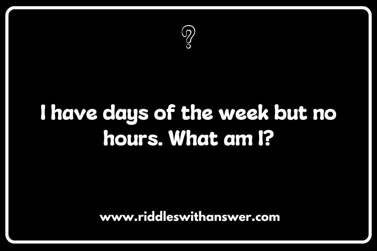 Challenging Calendar Riddles That Will Stump Your Friends Challenging Calendar Riddles That Will Stump Your Friends
