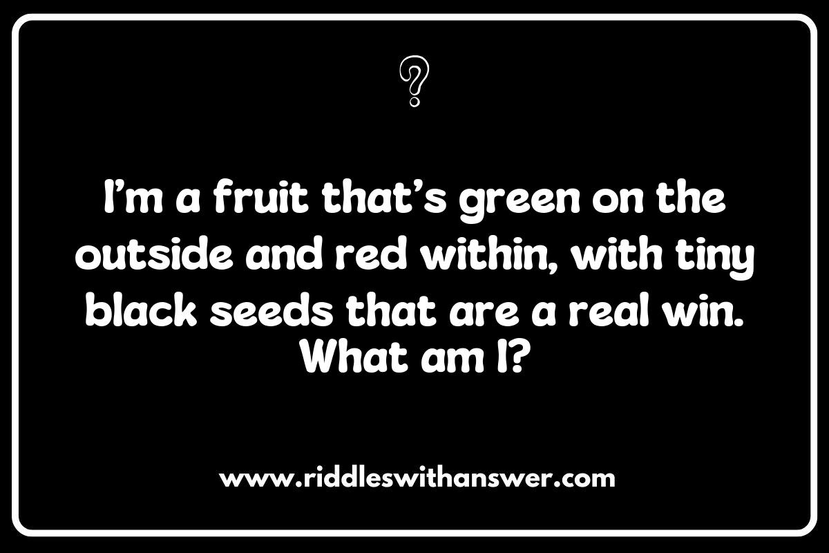 Challenging Guess the Fruit Riddles for Adults Challenging Guess the Fruit Riddles for Adults