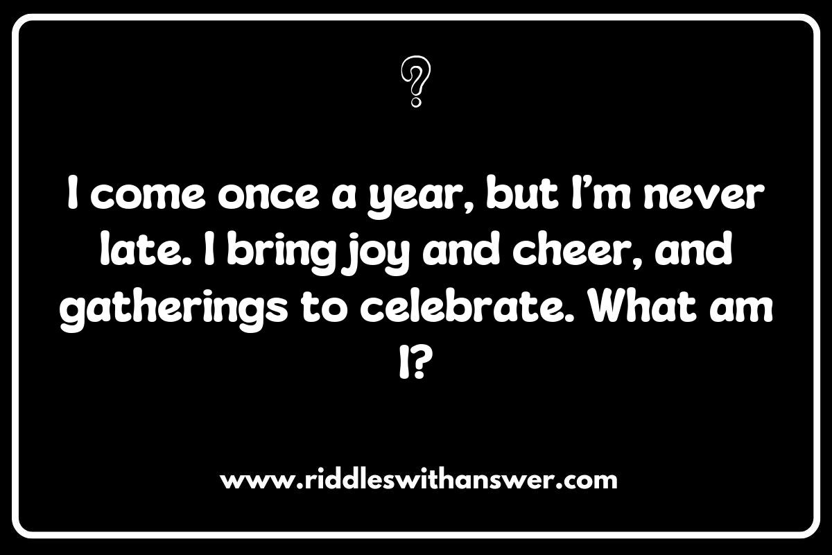 Challenging Holiday Riddles for Adults: Test Your Wit This Season Challenging Holiday Riddles for Adults: Test Your Wit This Season