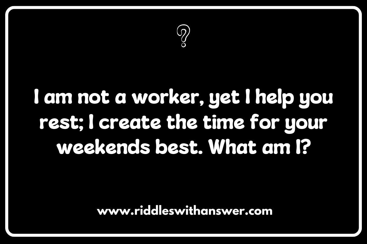 Challenging Labor Day Riddles for Adults Challenging Labor Day Riddles for Adults