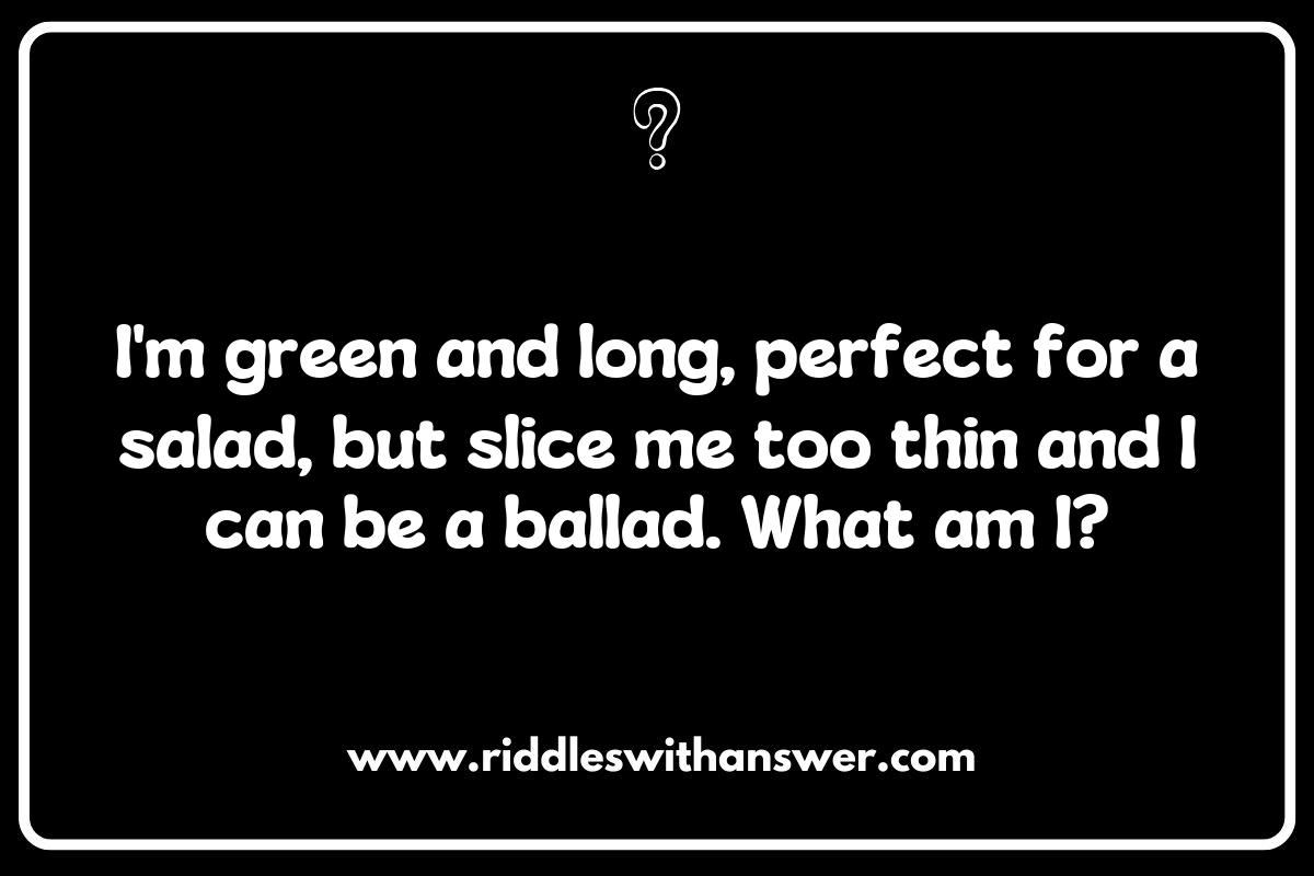 Challenging Vegetable Riddles for Adults: Test Your Knowledge Challenging Vegetable Riddles for Adults: Test Your Knowledge