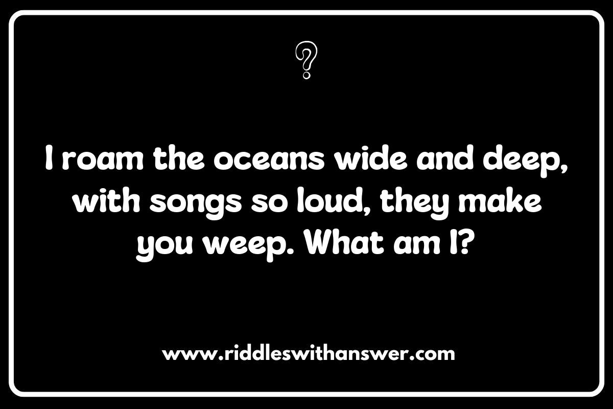 Challenging Whale Riddles for Puzzle Enthusiasts Challenging Whale Riddles for Puzzle Enthusiasts