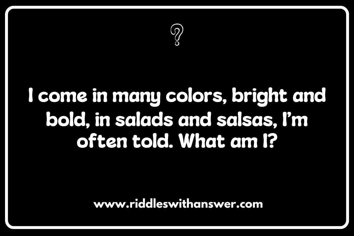 Challenging Your Friends with 'What Vegetable Am I' Riddles Challenging Your Friends with 'What Vegetable Am I' Riddles