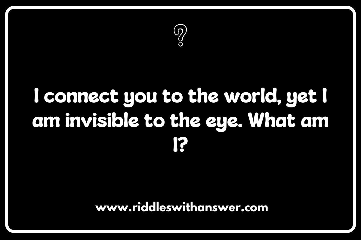 Challenging Your Mind: Tricky Internet and Wi-Fi Riddles to Solve Challenging Your Mind: Tricky Internet and Wi-Fi Riddles to Solve