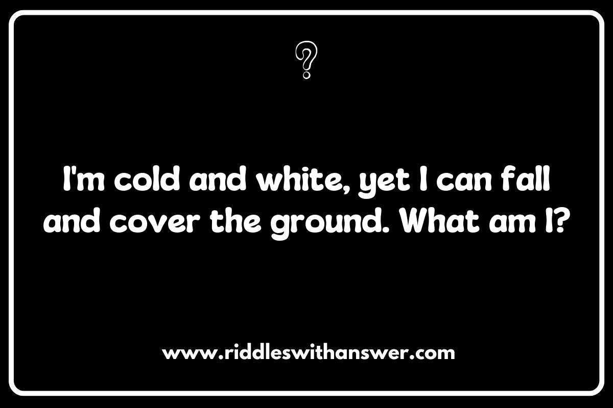 Chilling Fun: Clever Winter Weather Riddles for Adults Chilling Fun: Clever Winter Weather Riddles for Adults