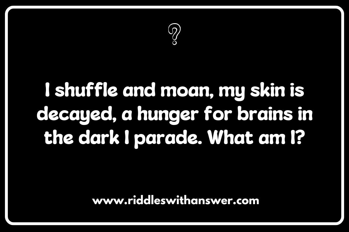 Classic vs. Modern: Evolution of Zombie Riddles Through the Years Classic vs. Modern: Evolution of Zombie Riddles Through the Years