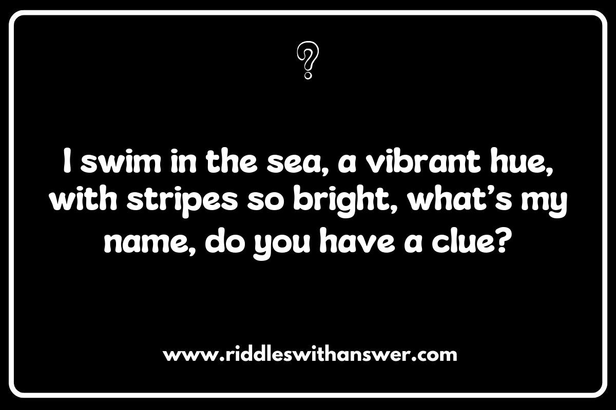 Clownfish Riddles: Exploring Their Unique Communication Skills Clownfish Riddles: Exploring Their Unique Communication Skills
