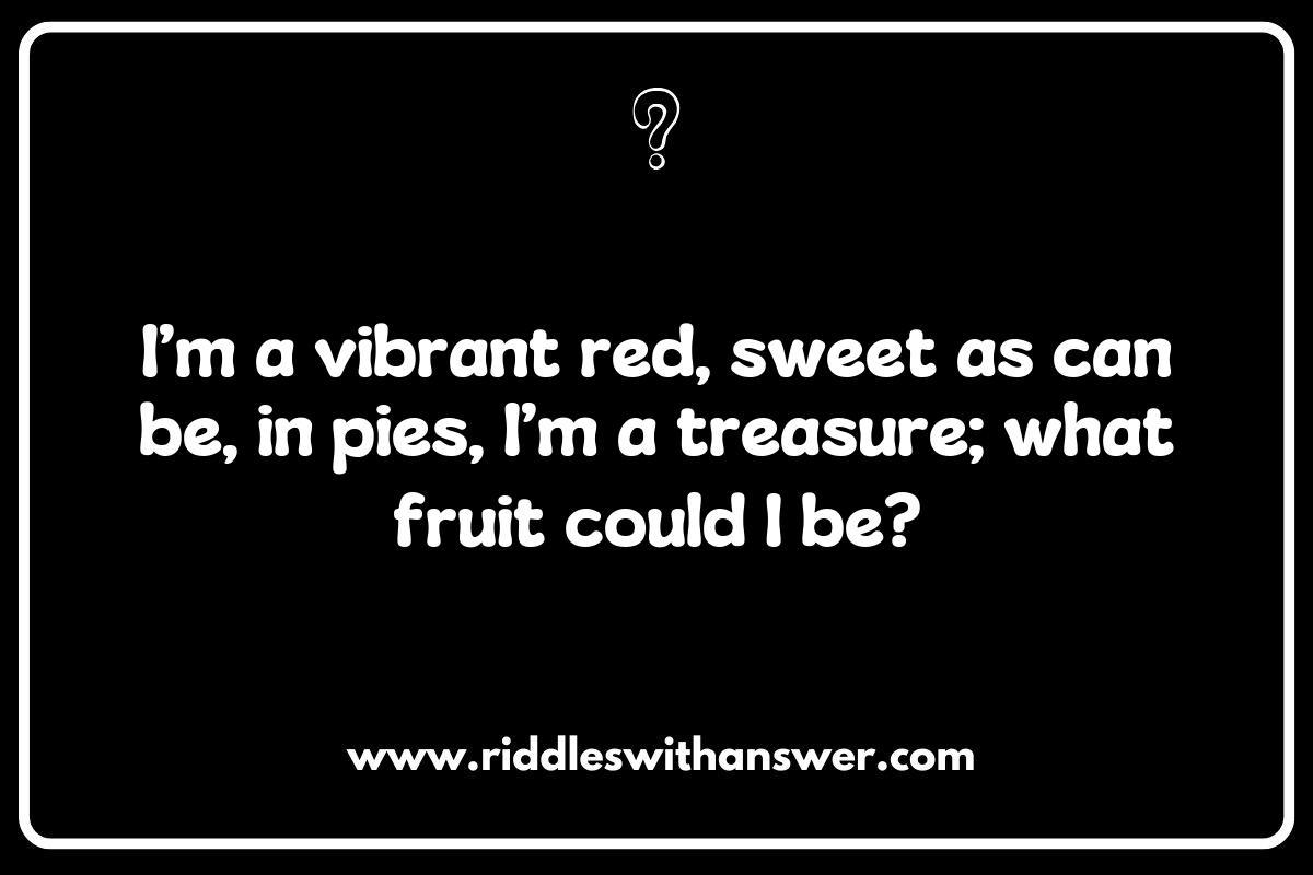 Colorful Conundrums: Riddles about Fruits and Vegetables Based on Their Hues Colorful Conundrums: Riddles about Fruits and Vegetables Based on Their Hues