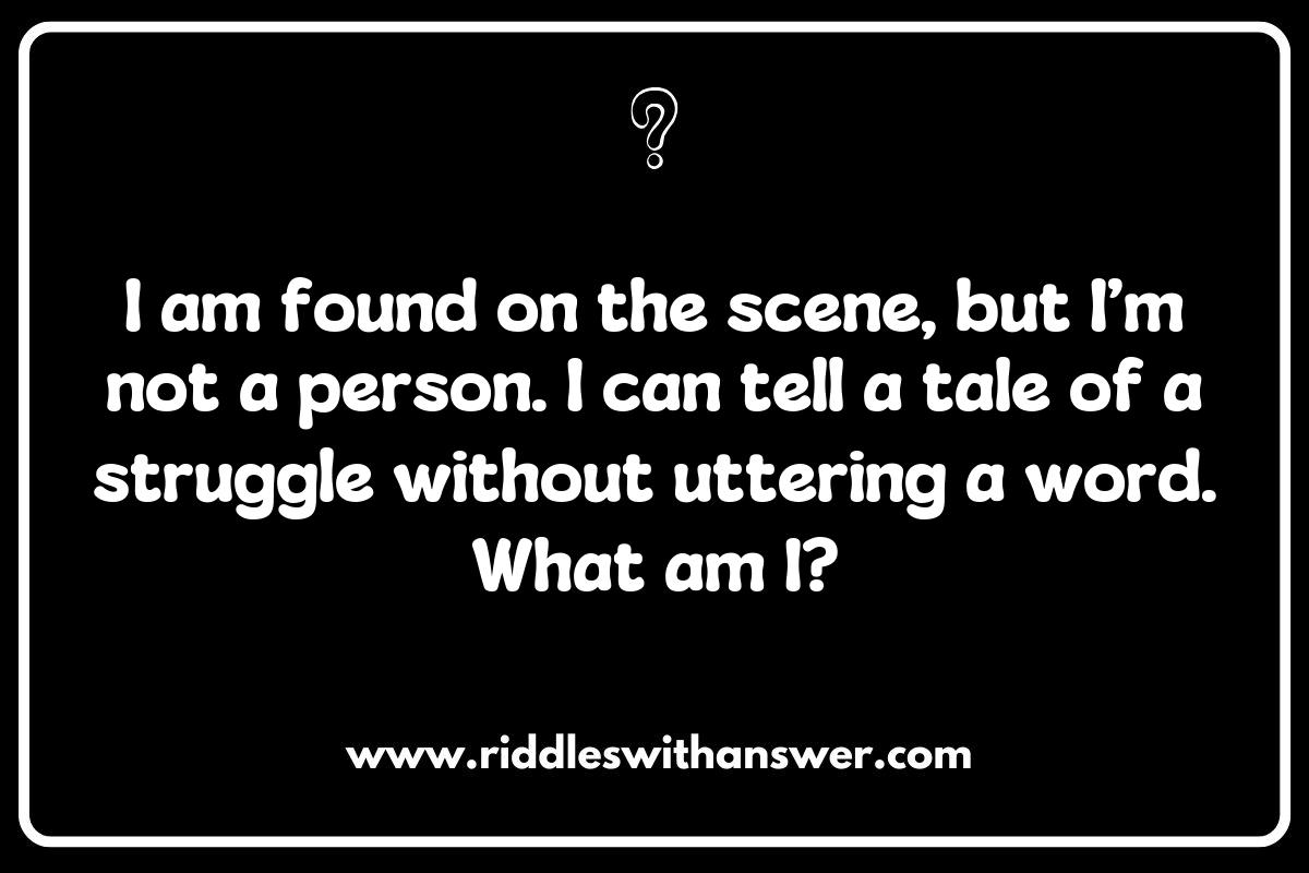 Crafting Interactive Forensic Evidence Riddles for Team Building Activities Crafting Interactive Forensic Evidence Riddles for Team Building Activities