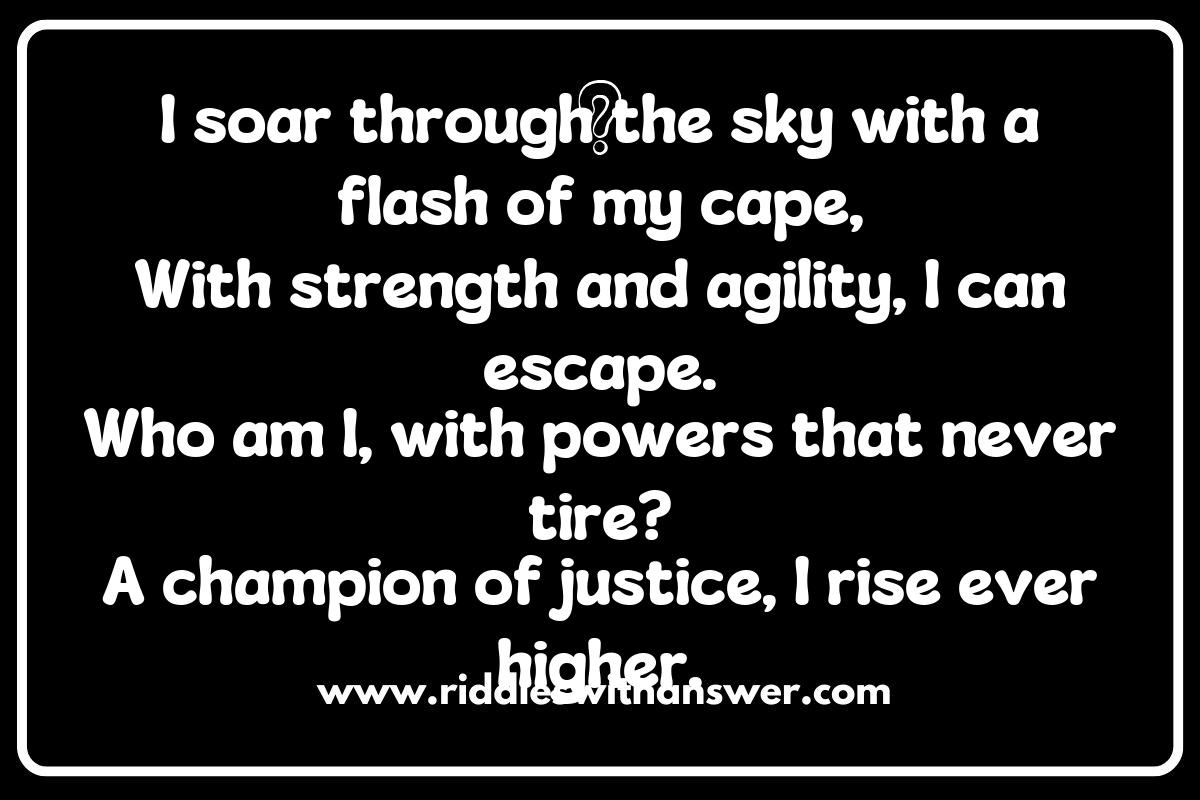 Crafting Your Own Flying Superhero Riddles: A Step-by-Step Guide Crafting Your Own Flying Superhero Riddles: A Step-by-Step Guide
