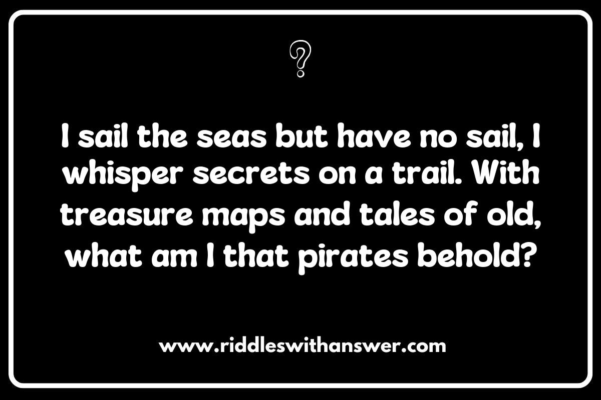Creating Engaging Riddles: Using Pirate Code as a Thematic Element Creating Engaging Riddles: Using Pirate Code as a Thematic Element