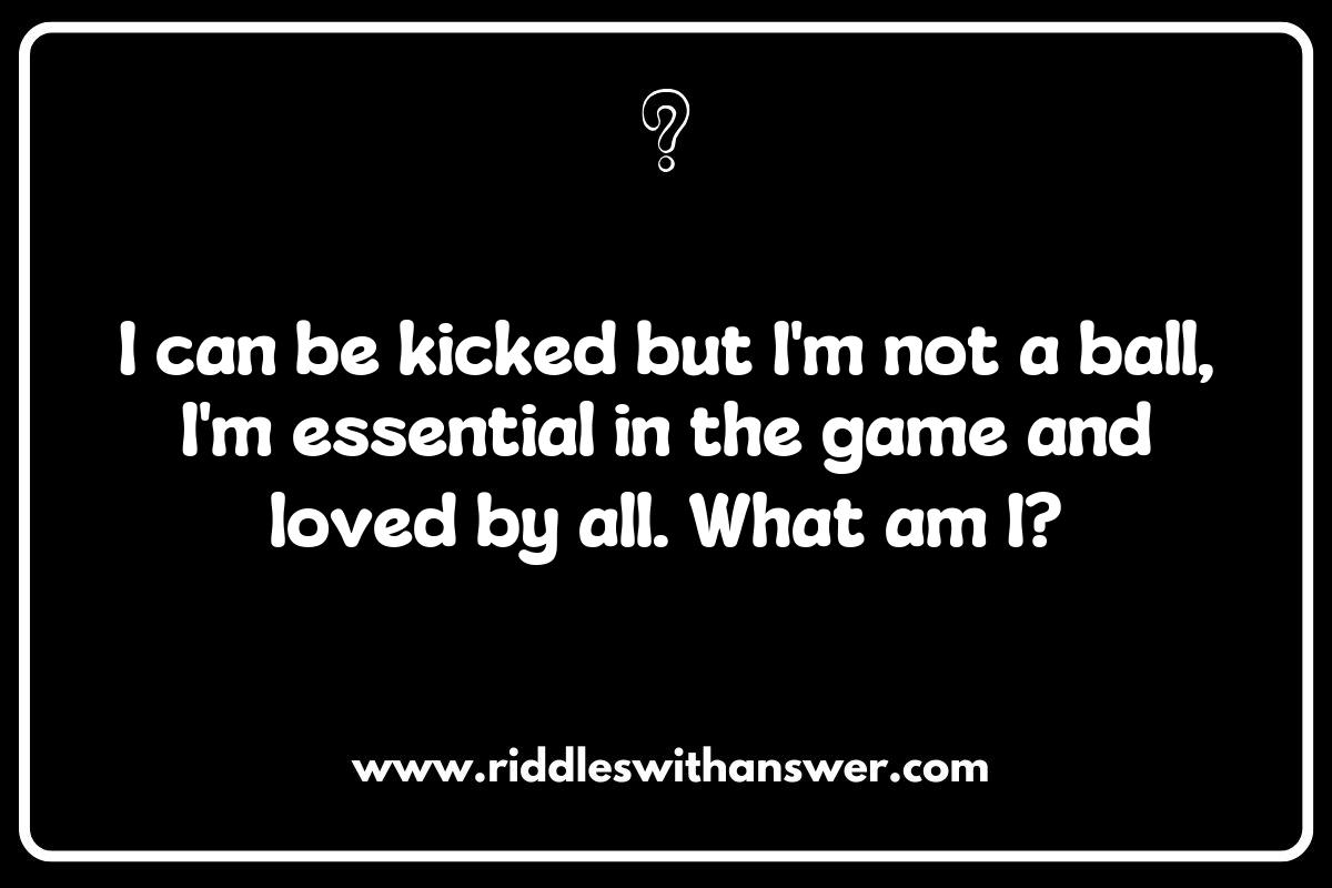 Creating Your Own Soccer Riddles: Tips and Tricks Creating Your Own Soccer Riddles: Tips and Tricks