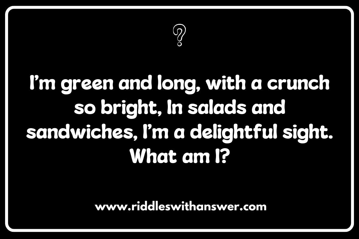 Creative Challenging Vegetable Riddles for Kids Creative Challenging Vegetable Riddles for Kids