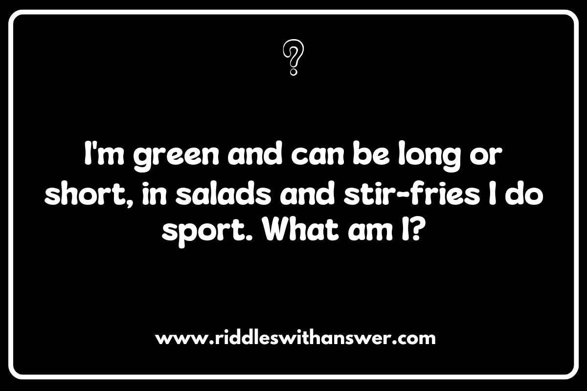 Creative Guess the Vegetable Riddles for Family Game Night Creative Guess the Vegetable Riddles for Family Game Night