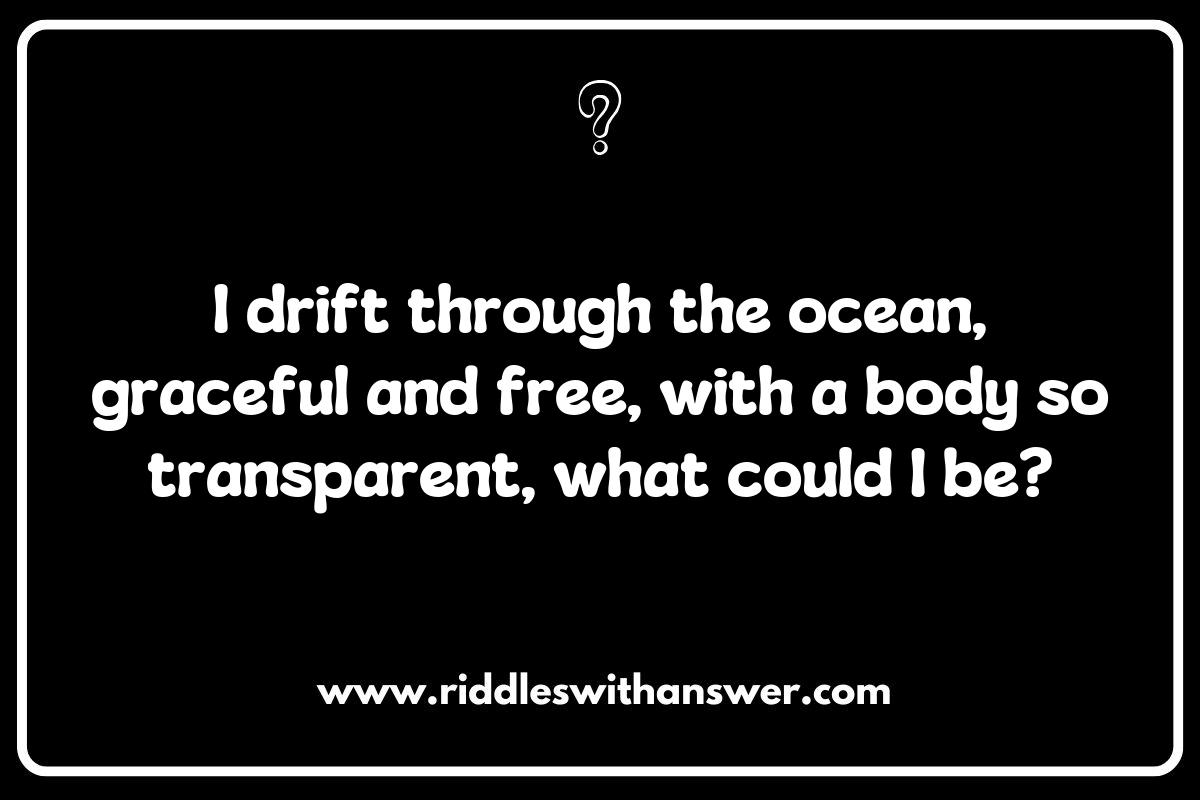 Creative Jellyfish Riddles for Marine Life Enthusiasts Creative Jellyfish Riddles for Marine Life Enthusiasts