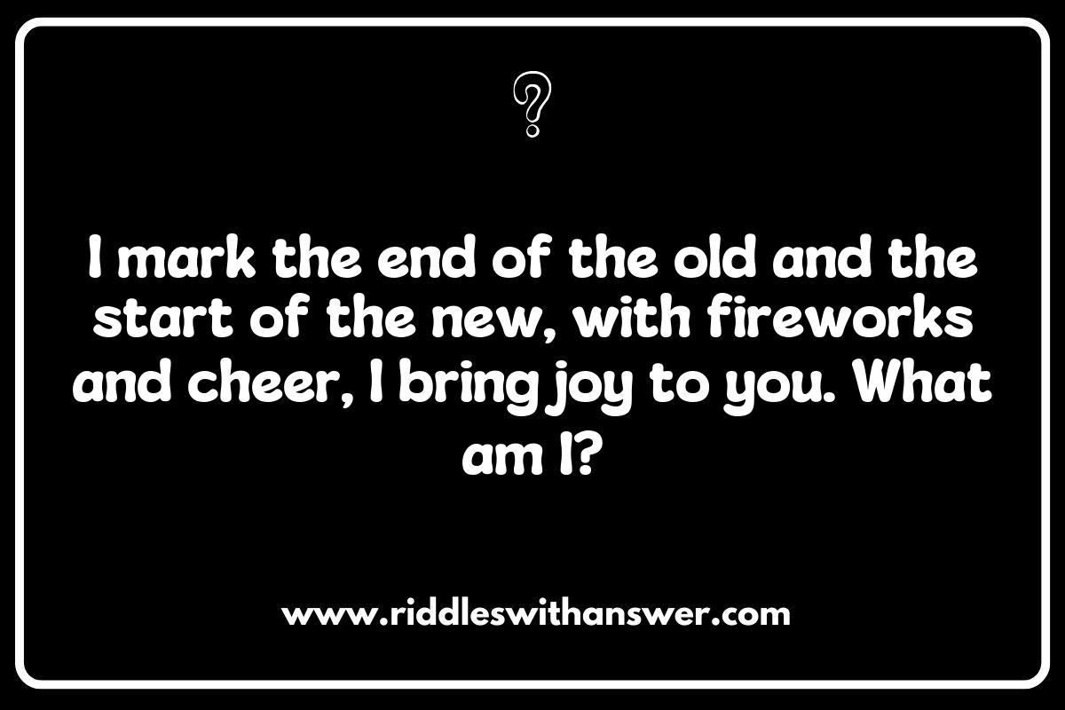 Creative New Year's Eve Riddles for Your Holiday Parties Creative New Year's Eve Riddles for Your Holiday Parties