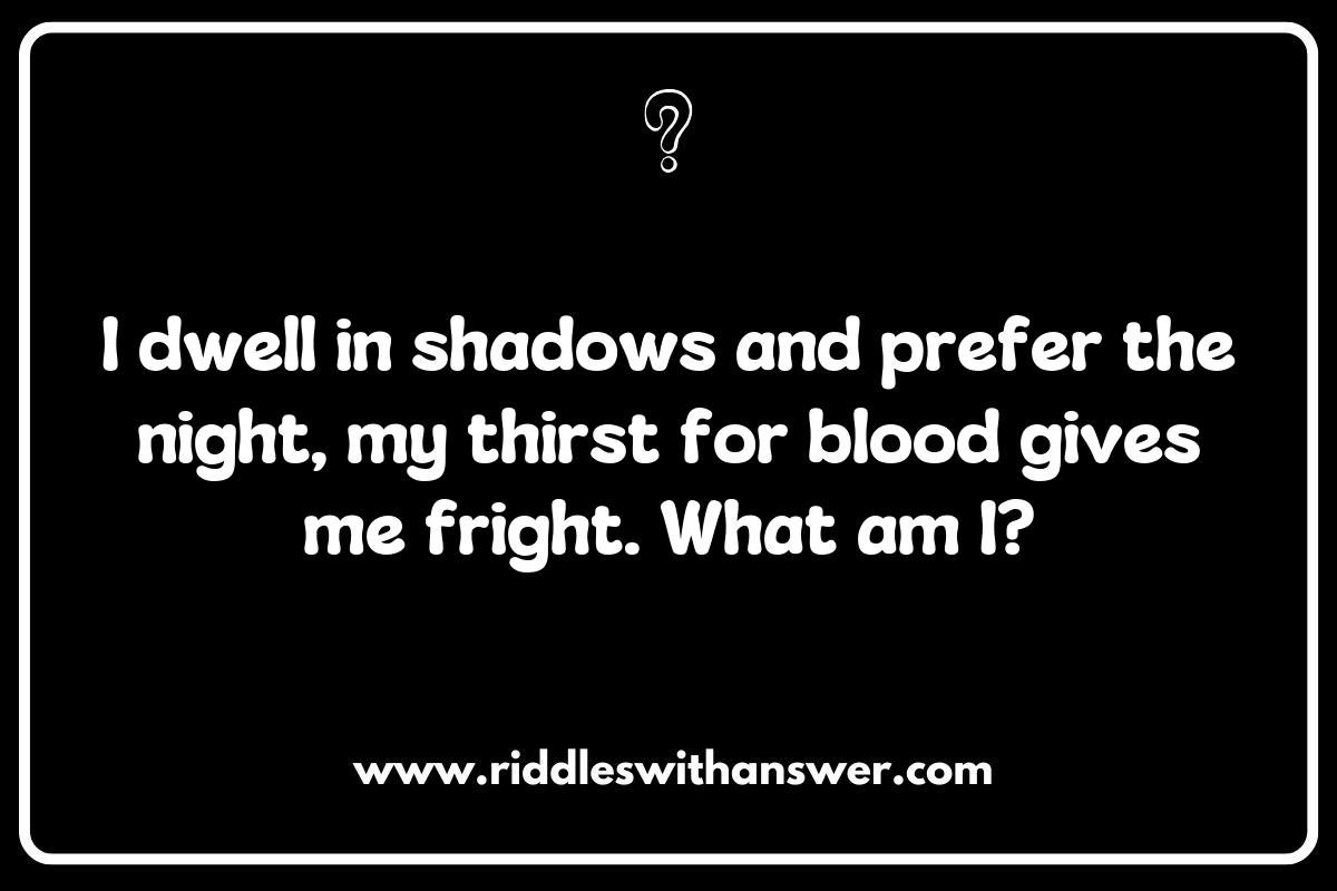 Creepy and Fun: The Best Vampire Riddles for Halloween Creepy and Fun: The Best Vampire Riddles for Halloween