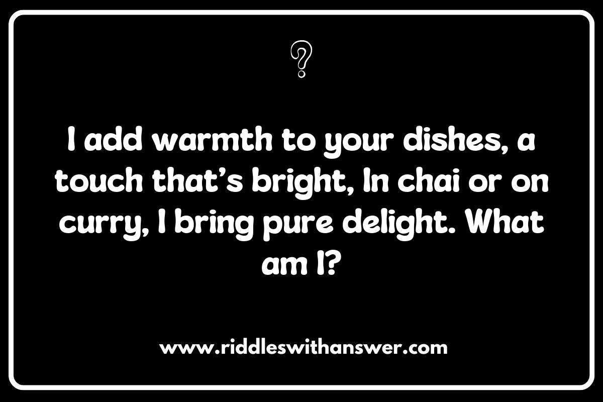 Culinary Creativity: Riddles That Highlight Exotic Flavors Culinary Creativity: Riddles That Highlight Exotic Flavors