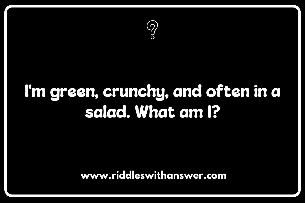 Culinary Guess the Vegetable Riddles for Aspiring Chefs Culinary Guess the Vegetable Riddles for Aspiring Chefs