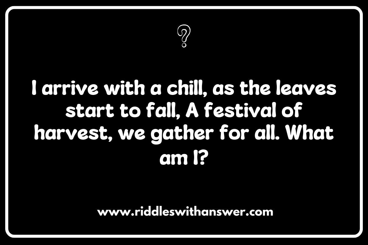 Cultural Celebrations: Riddles Inspired by Seasonal Festivals Cultural Celebrations: Riddles Inspired by Seasonal Festivals