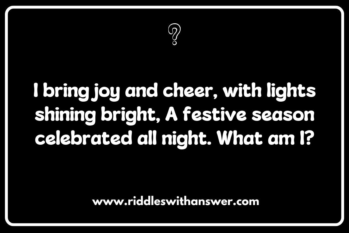 Cultural Riddles about Holidays: Diverse Celebrations in Puzzle Form Cultural Riddles about Holidays: Diverse Celebrations in Puzzle Form