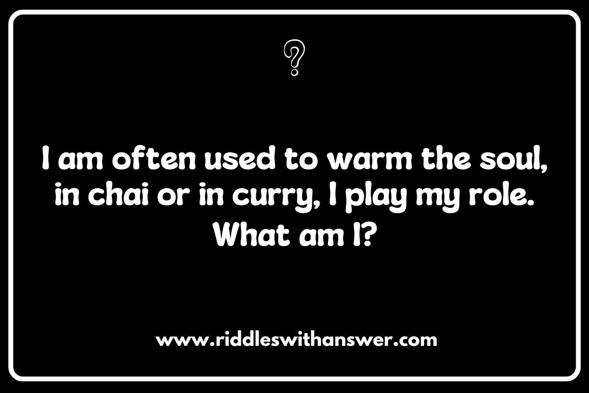 Cultural Significance of Spices in Riddles and Their Meanings Cultural Significance of Spices in Riddles and Their Meanings