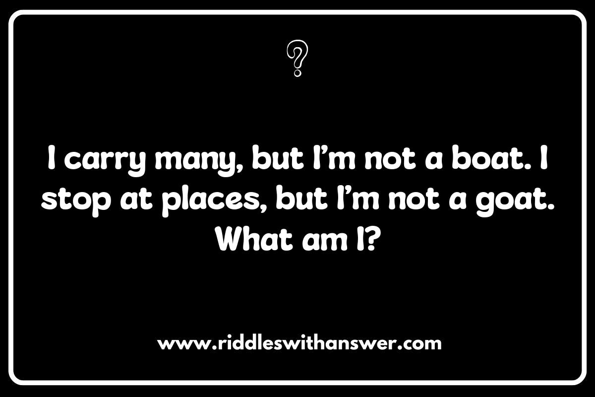 Cultural Variations in Bus and Public Transport Riddles Around the World Cultural Variations in Bus and Public Transport Riddles Around the World