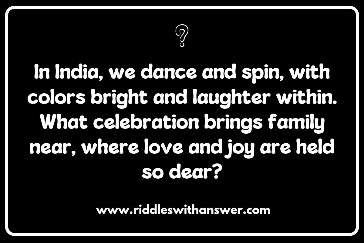 Cultural Wedding and Anniversary Riddles from Around the World Cultural Wedding and Anniversary Riddles from Around the World