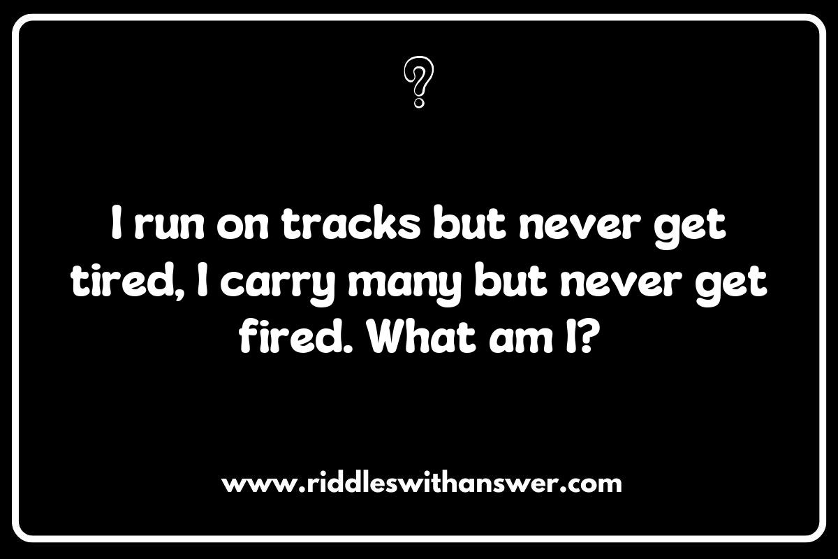 Educational Train and Railway Riddles for Learning Educational Train and Railway Riddles for Learning