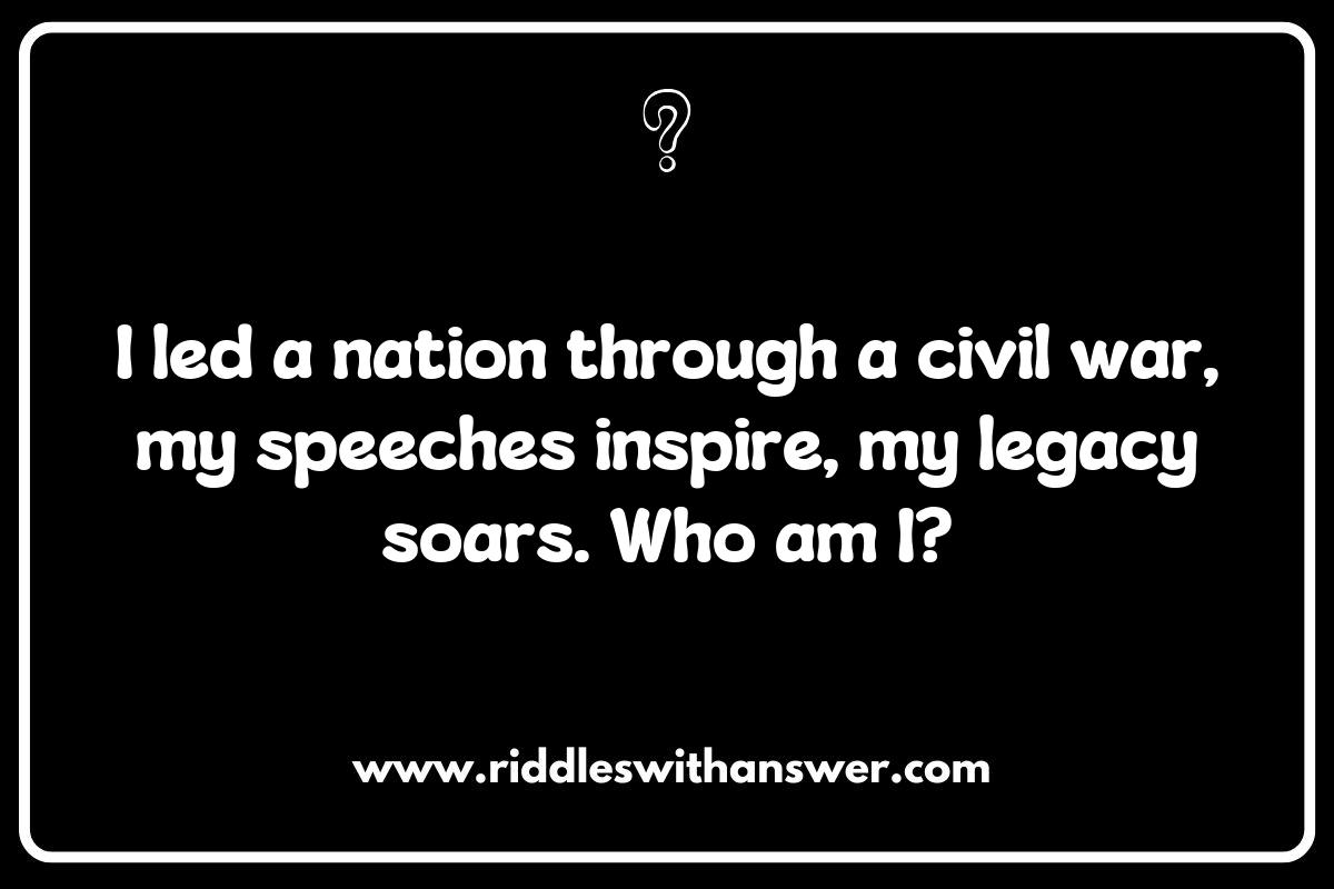 Engaging Kids with Historical Presidents Riddles for Learning Engaging Kids with Historical Presidents Riddles for Learning