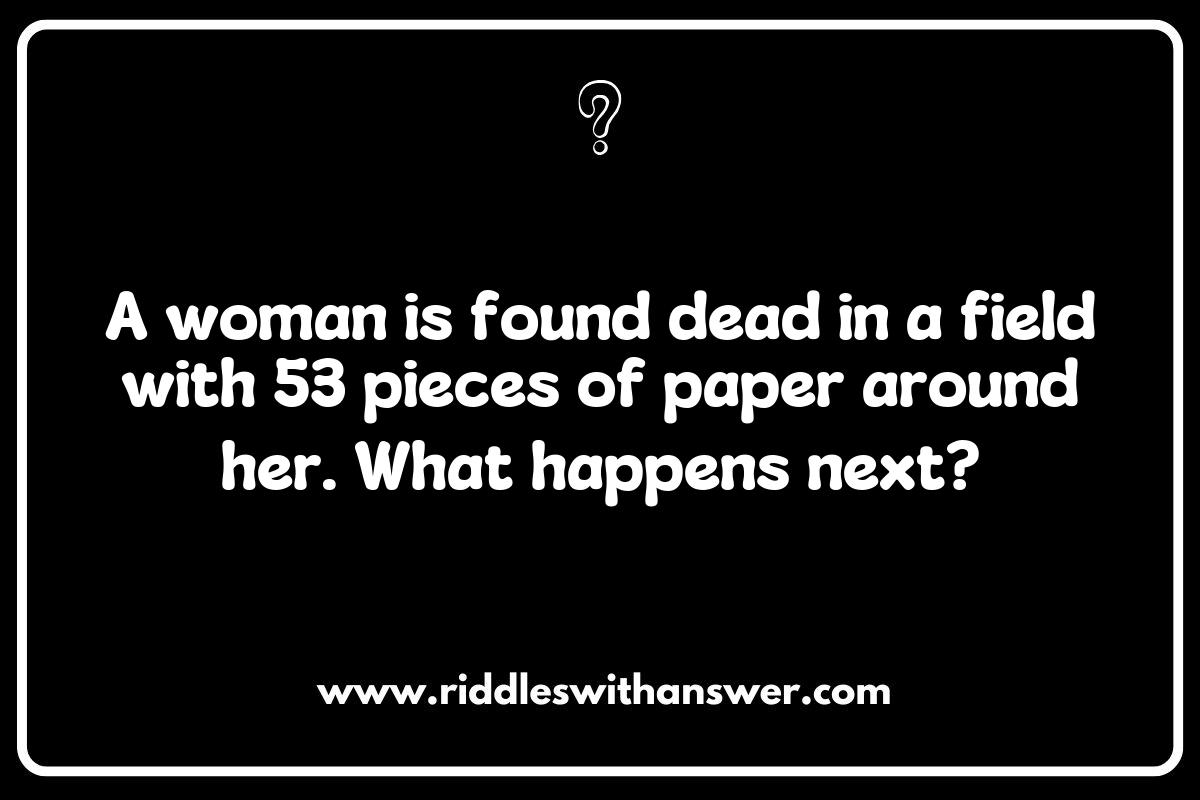 Examples of What Happens Next Riddles to Spark Classroom Discussions Examples of What Happens Next Riddles to Spark Classroom Discussions