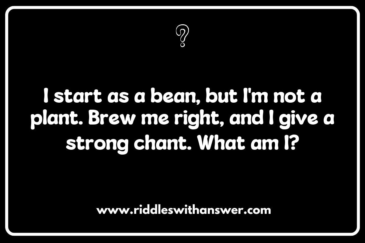 Exploring Coffee Riddles: A Caffeine-Fueled Challenge Exploring Coffee Riddles: A Caffeine-Fueled Challenge