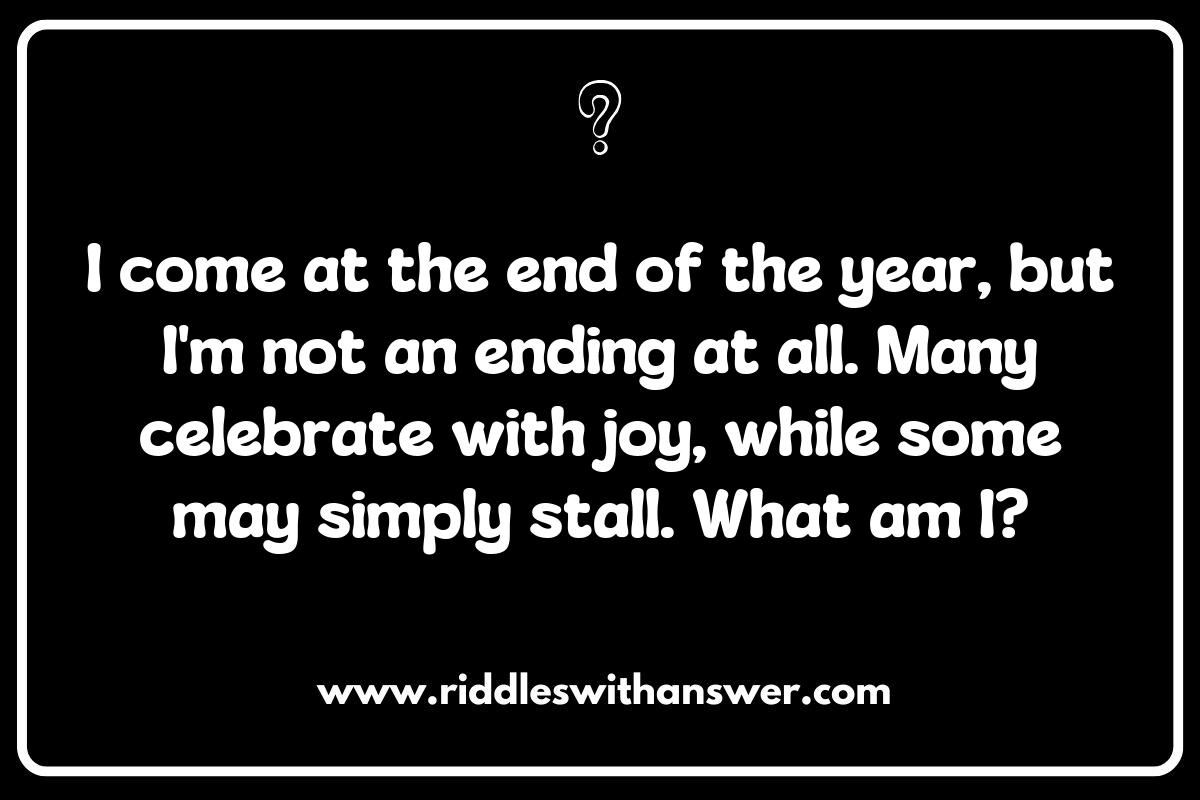 Exploring Cultural Perspectives: Riddles about New Year Celebrations Exploring Cultural Perspectives: Riddles about New Year Celebrations