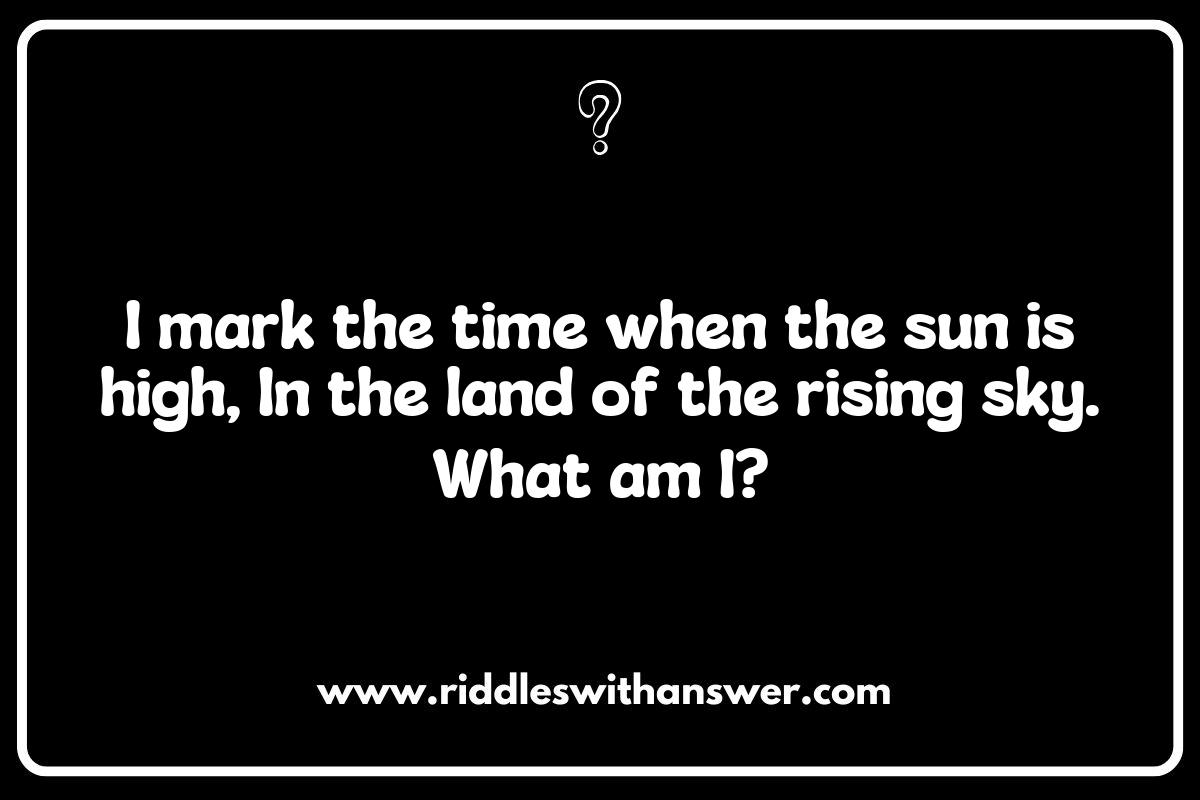Exploring Cultural References in Time Zone Riddles from Around the World Exploring Cultural References in Time Zone Riddles from Around the World
