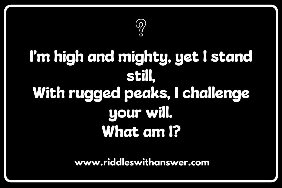 Exploring Nature Through Rock Climbing Riddles: A Journey of Discovery Exploring Nature Through Rock Climbing Riddles: A Journey of Discovery