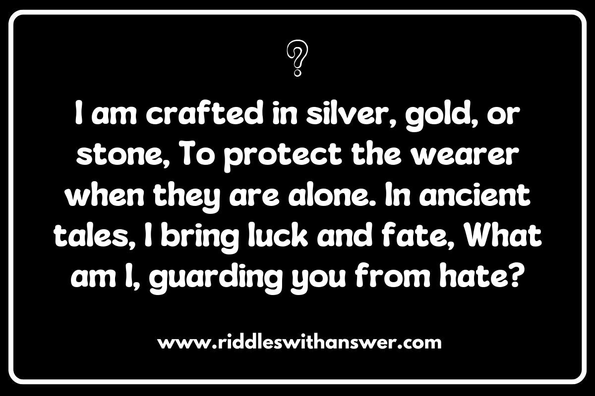 Exploring Symbolism in Magical Amulet Riddles: What Do They Represent? Exploring Symbolism in Magical Amulet Riddles: What Do They Represent?