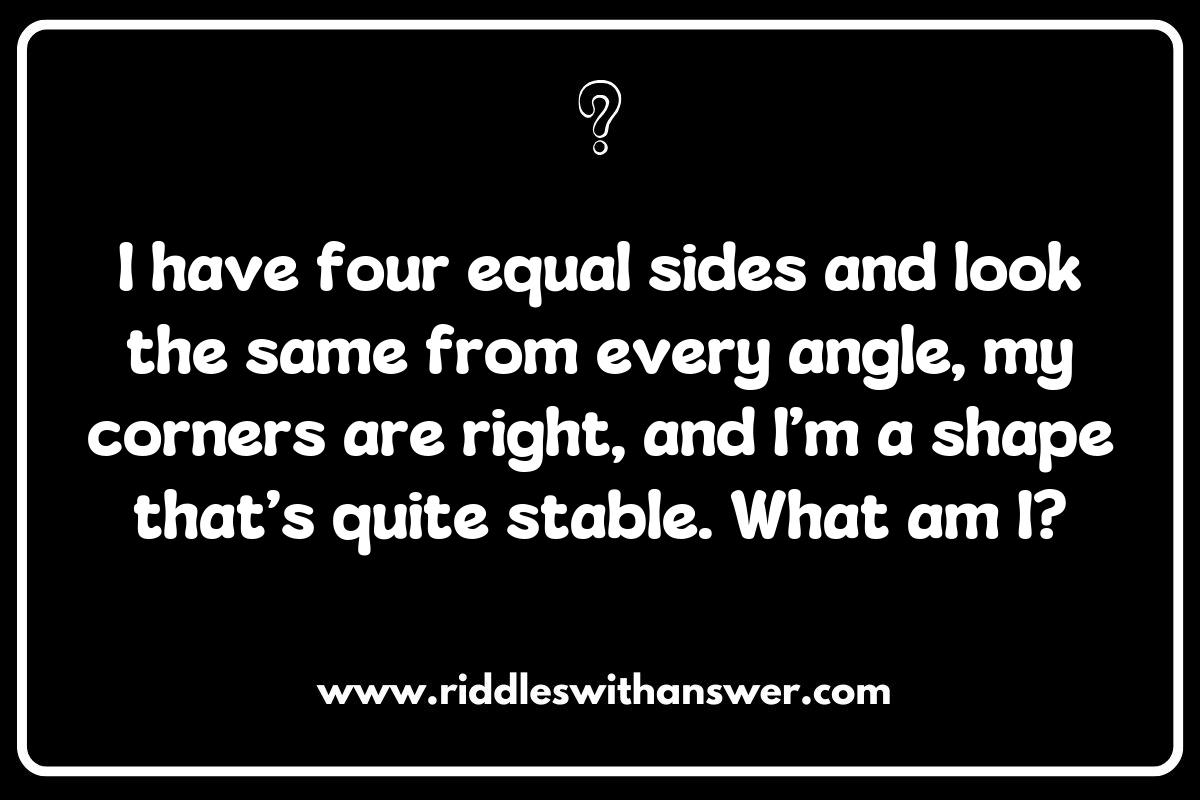 Exploring Symmetry and Patterns in Shapes Riddles for Creative Thinking Exploring Symmetry and Patterns in Shapes Riddles for Creative Thinking