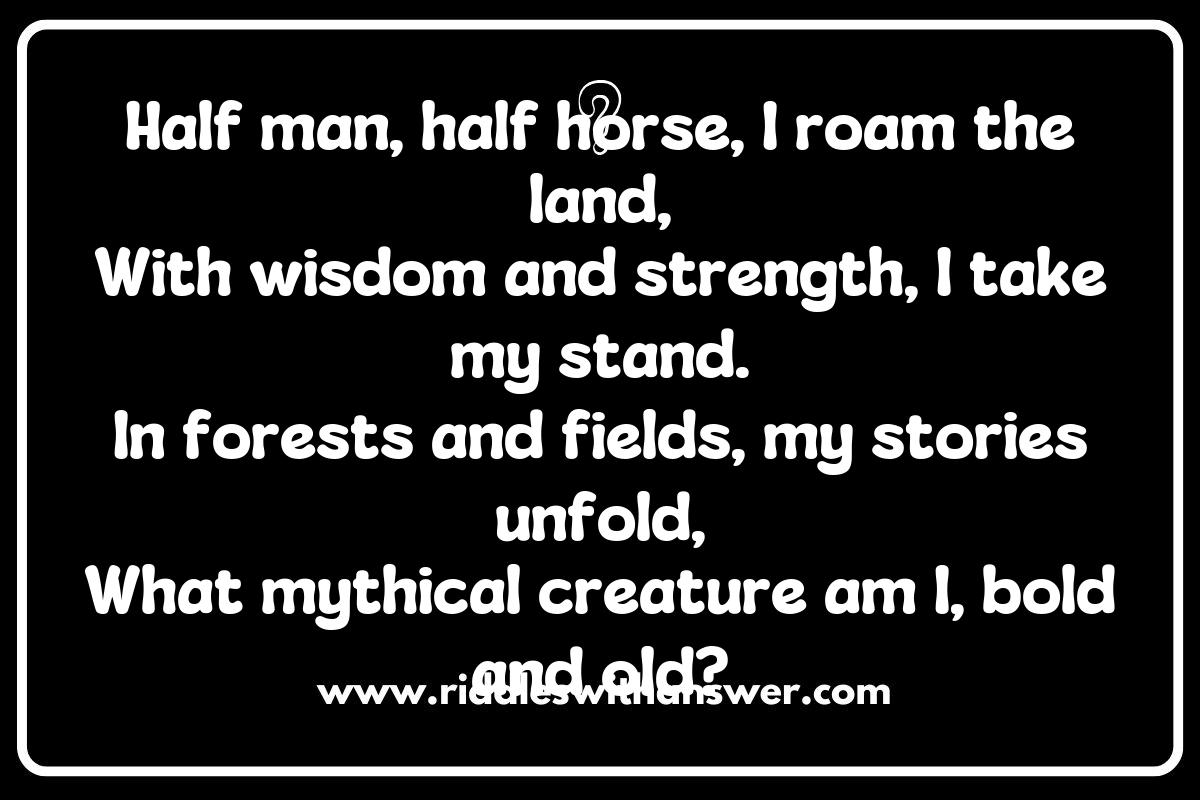 Exploring the Mythical World of Centaur Riddles Exploring the Mythical World of Centaur Riddles