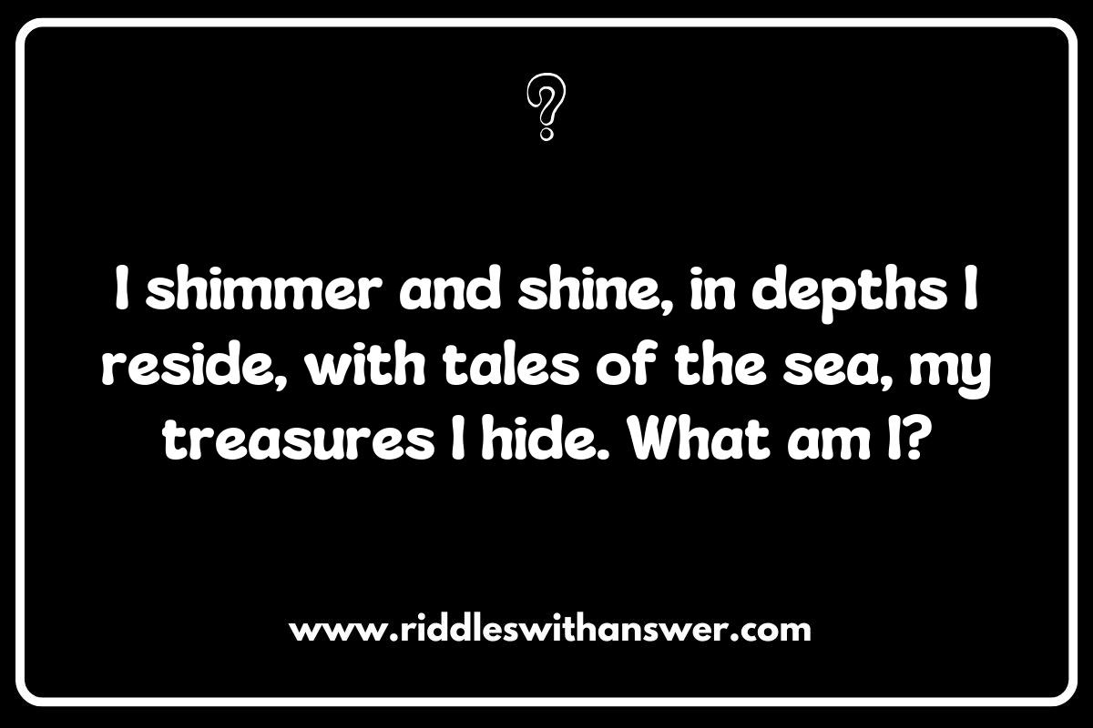 Exploring the Ocean: Riddles Inspired by Underwater Fantasy Realms Exploring the Ocean: Riddles Inspired by Underwater Fantasy Realms