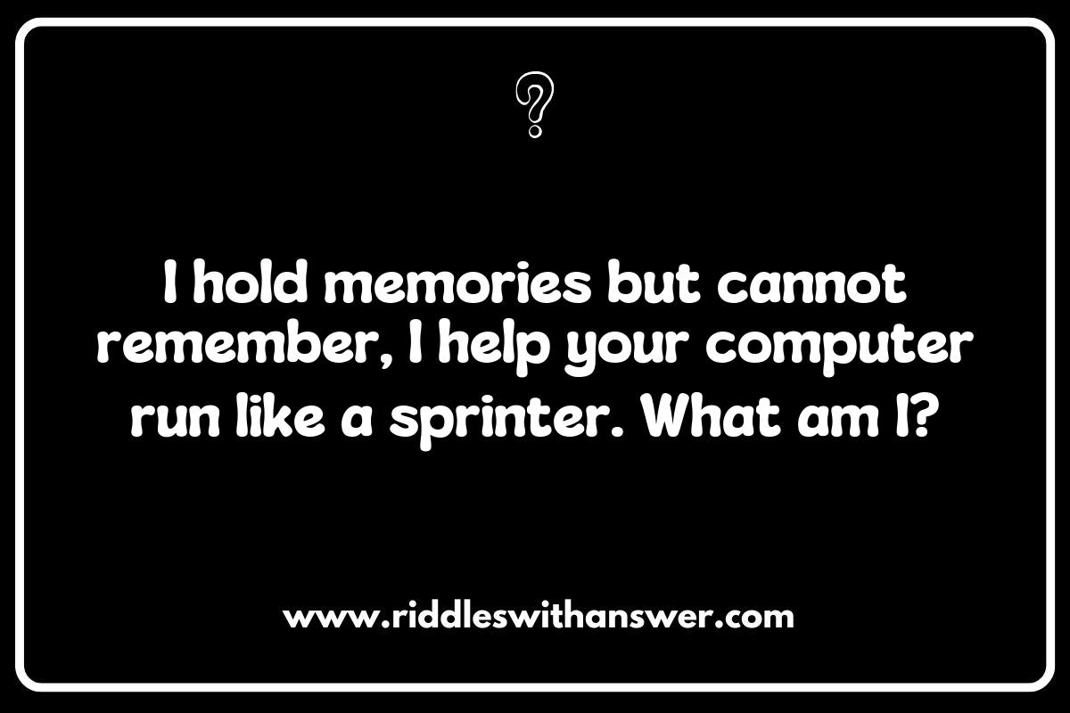 Exploring the Secrets of RAM Through Engaging Computer Parts Riddles Exploring the Secrets of RAM Through Engaging Computer Parts Riddles