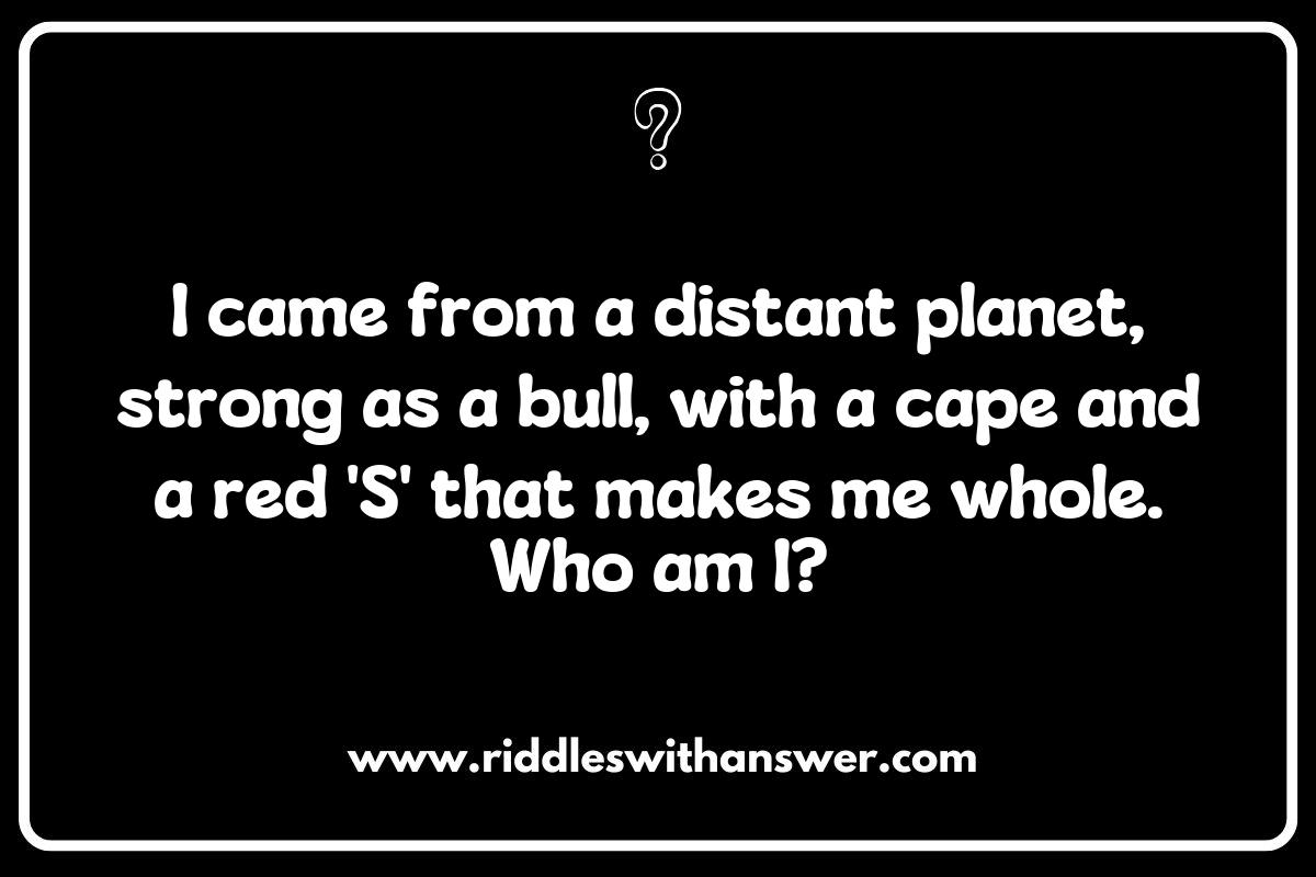 Famous Alien Superheroes: Riddles That Challenge Your Knowledge Famous Alien Superheroes: Riddles That Challenge Your Knowledge