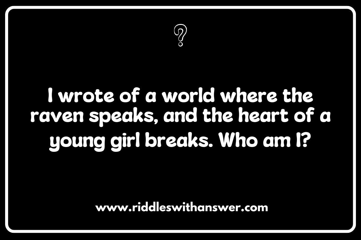 Famous Authors Riddles: Unraveling the Wit of Literary Giants Famous Authors Riddles: Unraveling the Wit of Literary Giants