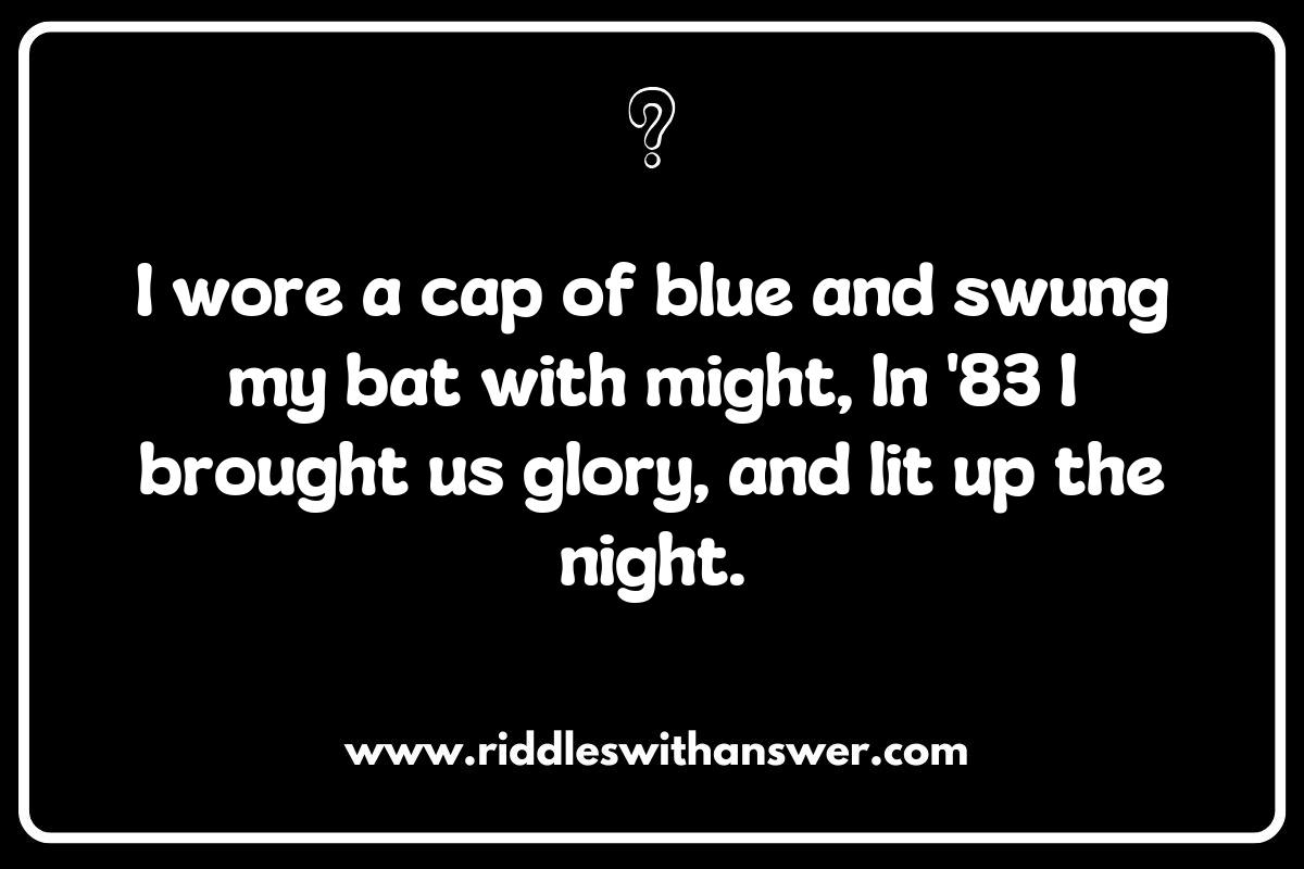 Famous Cricketers and Their Stories: Riddles to Challenge You Famous Cricketers and Their Stories: Riddles to Challenge You
