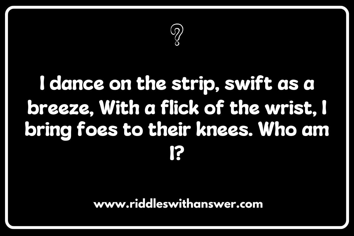 Famous Fencing Riddles: Recognizing Legends and Their Skills Famous Fencing Riddles: Recognizing Legends and Their Skills