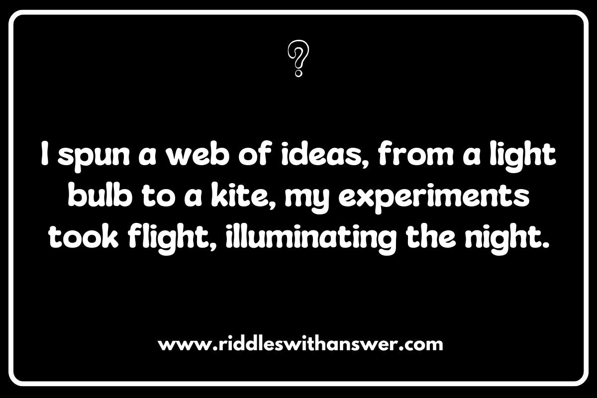 Famous Inventors Riddles and Their Impact on Modern Technology Famous Inventors Riddles and Their Impact on Modern Technology