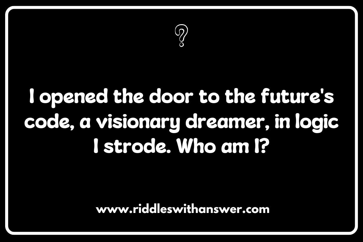 Famous Mathematicians Riddles: The Creative Mind of Ada Lovelace Famous Mathematicians Riddles: The Creative Mind of Ada Lovelace