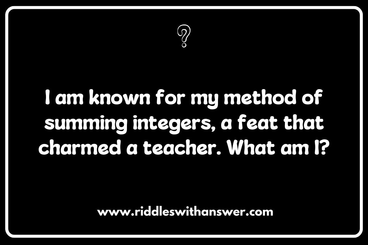 Famous Mathematicians Riddles: The Intriguing Contributions of Carl Friedrich Gauss Famous Mathematicians Riddles: The Intriguing Contributions of Carl Friedrich Gauss